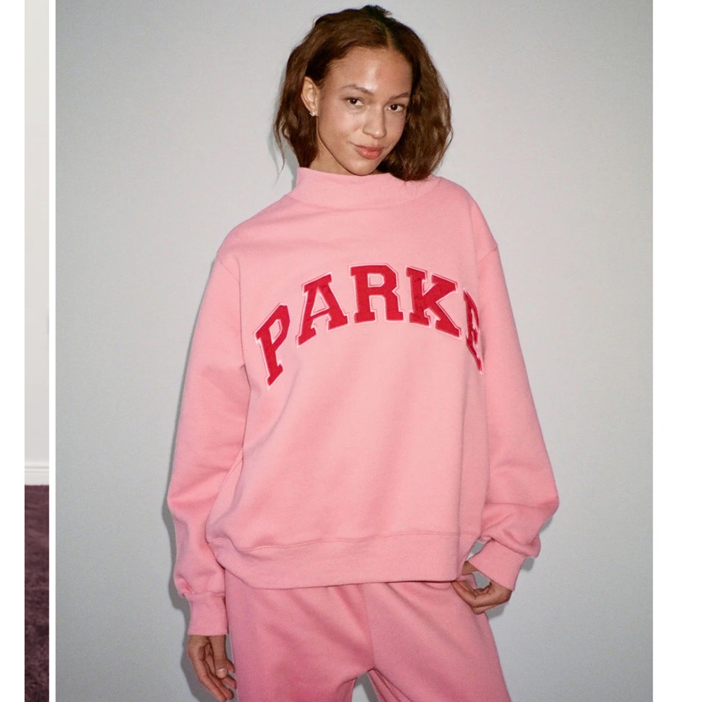 NWT PARKE Valentines Mockneck - Lover L/XL